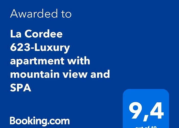 La Cordee 623-luxury With Mountain View And Appartement *