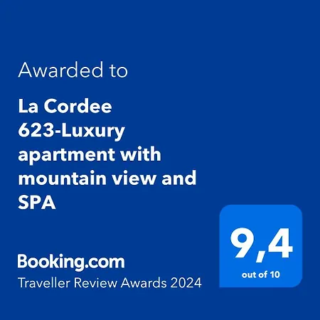 La Cordee 623-luxury With Mountain View And Daire *